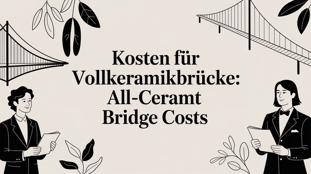 All-Ceramic Bridge Costs: A Clinical Guide to "Kosten für Vollkeramikbrücke"