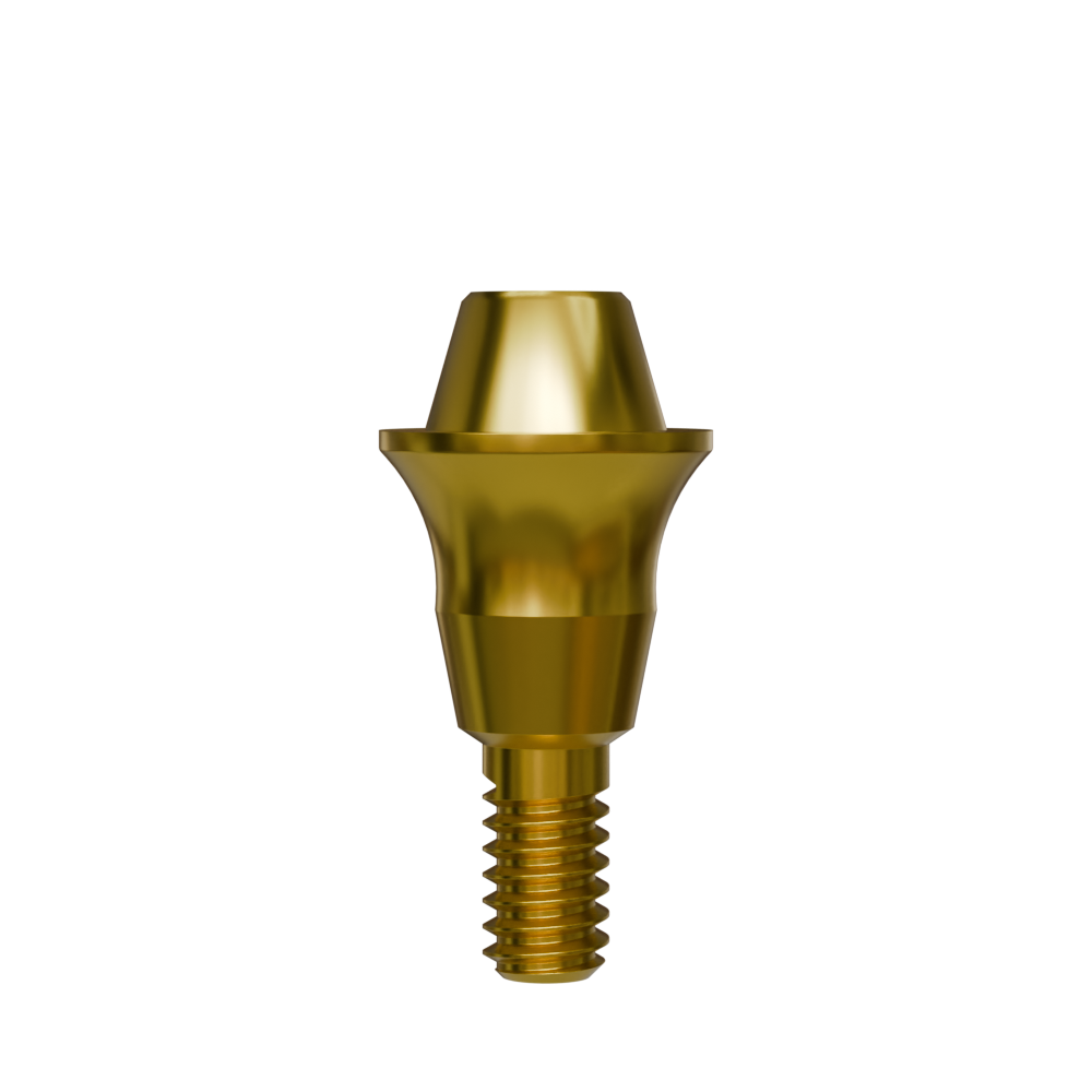 Straight Multi-Unit Ø5.0mm , Height 1mm , Recommended torque - 25Ncm.- Using hex driver 1.25 mm. Titanium