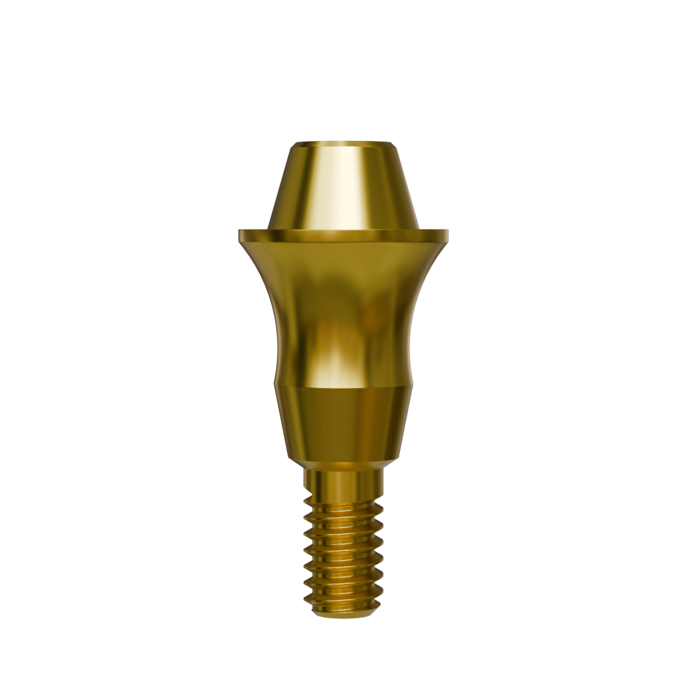 Straight Multi-Unit Ø5.0mm , Height 1mm , Recommended torque - 25Ncm.- Using hex driver 1.25 mm. Titanium