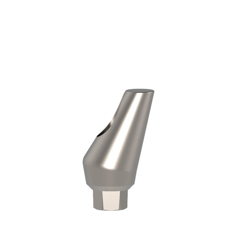 1 5° Angulated Abutment - 15°  Standard , Height 9.5mm , Recommended torque - 25 Ncm , Titanium