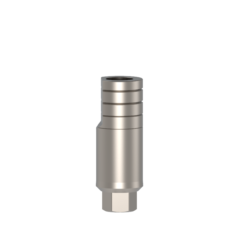 Straight Abutment - long thin - 10mm , Recommended torque - 25 Ncm , Titanium