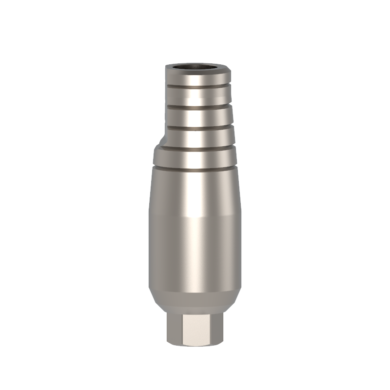 Straight Abutment - long base - 13mm , Recommended torque - 25 Ncm , Titanium