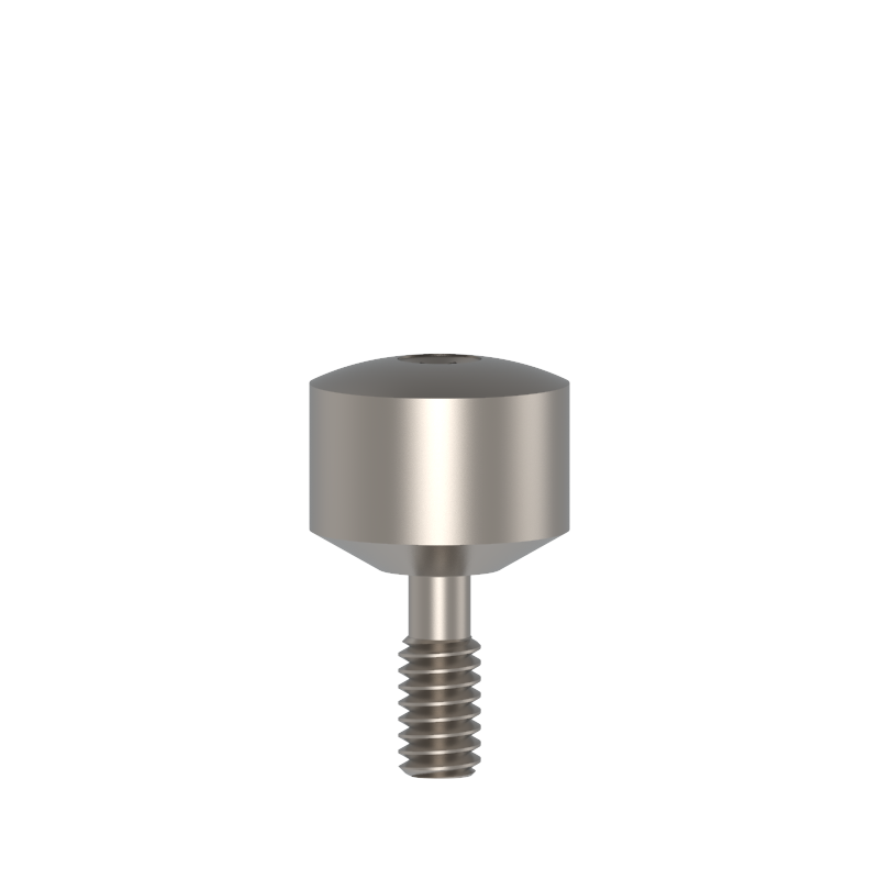 Wide Healing Cap Ø5.0mm , Height 4mm , Recommended torque - manual only light finger tight (5-10 Ncm) using hand driver 1.25 mm. Material: Titanium