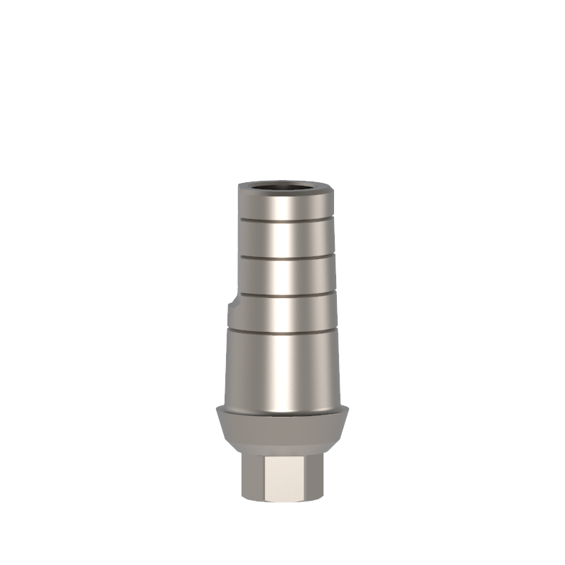 Shoulder Abutment , Shoulder -1mm , Height 10mm , Recommended torque - 25 Ncm , Titanium