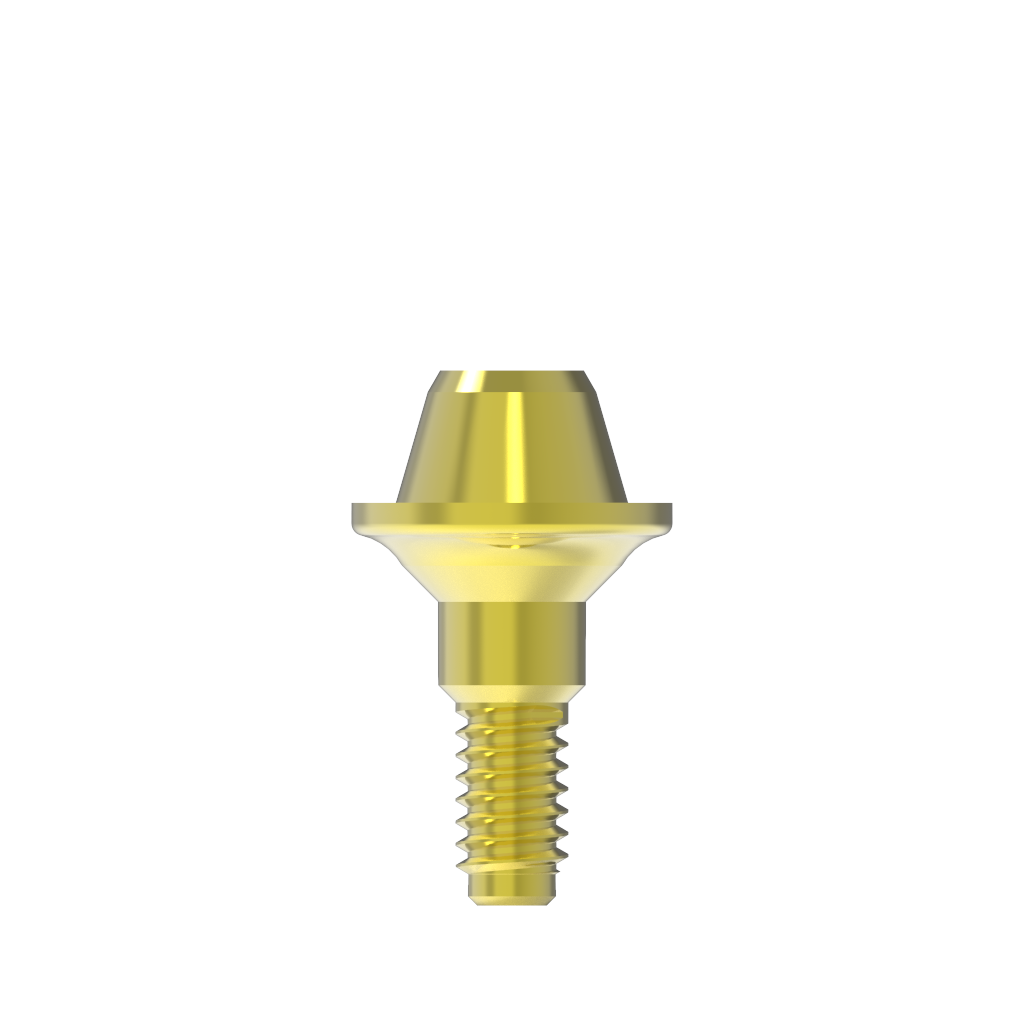 Straight Multi-Unit Ø5.0mm , Height 1mm , Recommended torque - 25Ncm.- Using hex driver 1.25 mm. Titanium