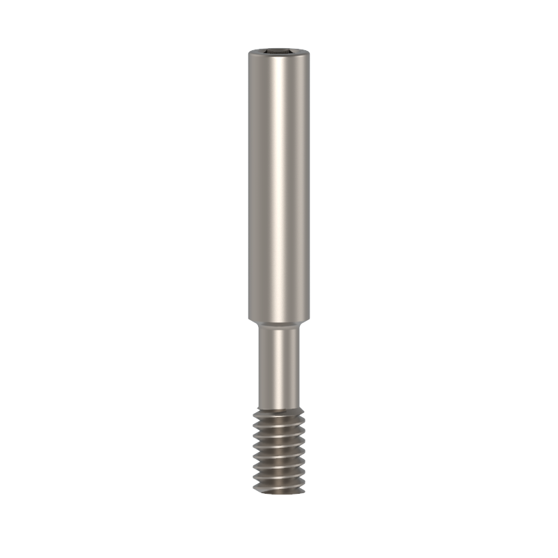 Temporary Abutment - Long screw-2pcs - 15mm , Recommended torque - 20 Ncm. - Supplied with prosthetic screw AGM-202 , titanium