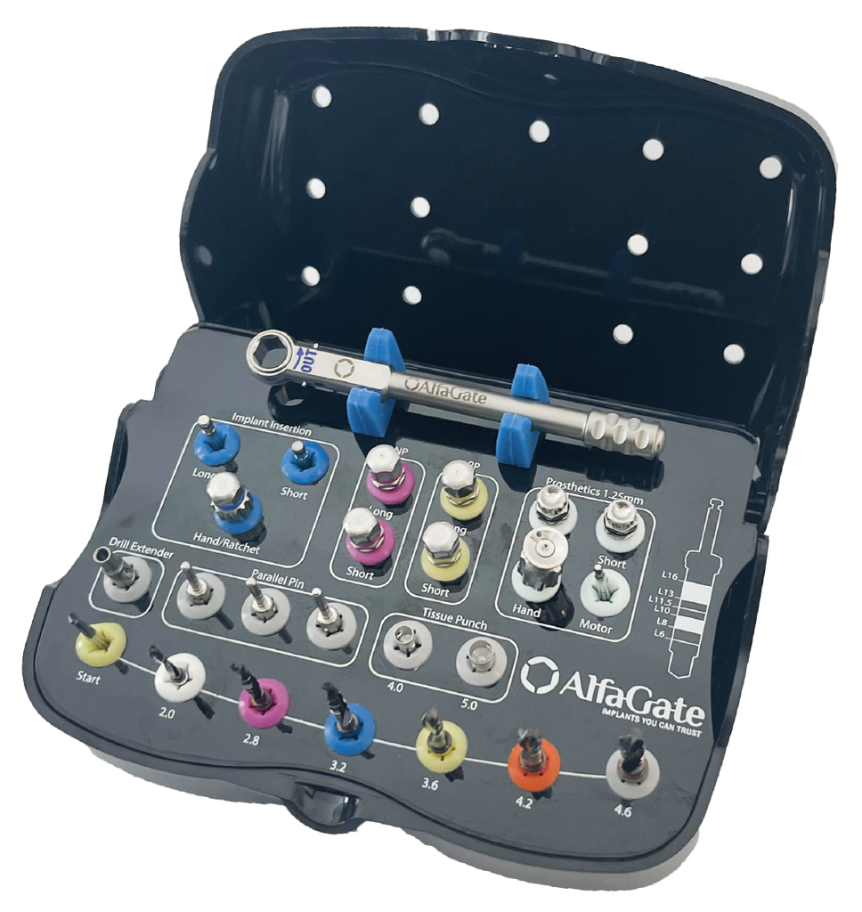 Iconnection Kit Conical Connection Kit for NP & RP Implants | Alfa Gate Surgical Kit ...