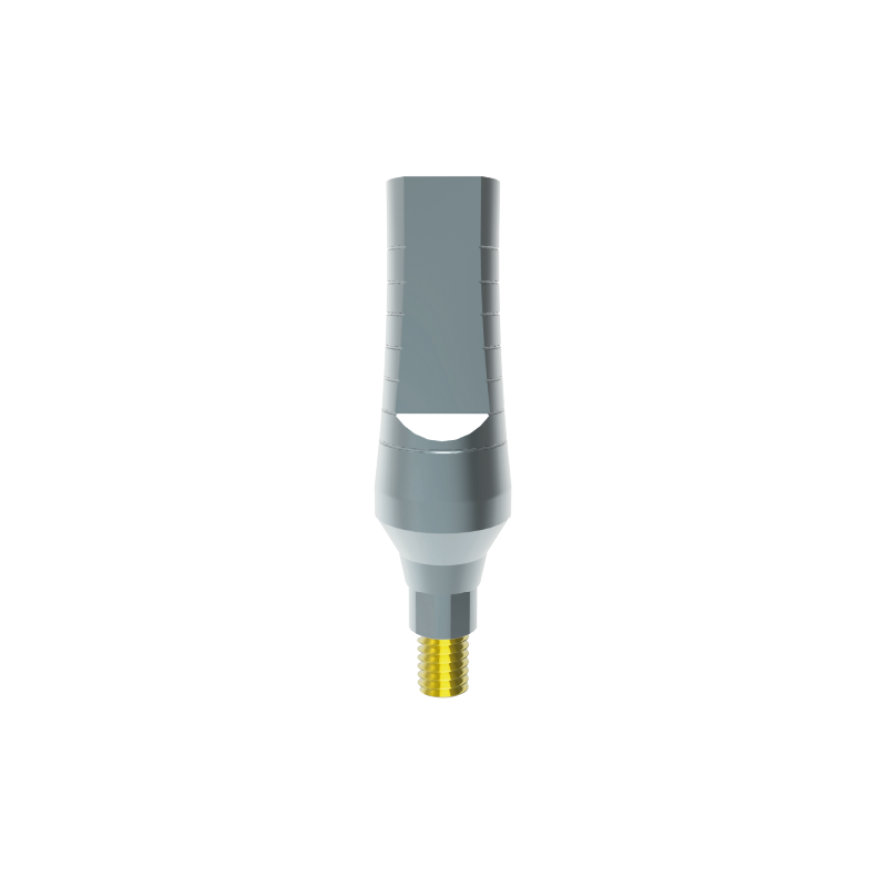 straight abutment - regular platform - 13mm , titanium 